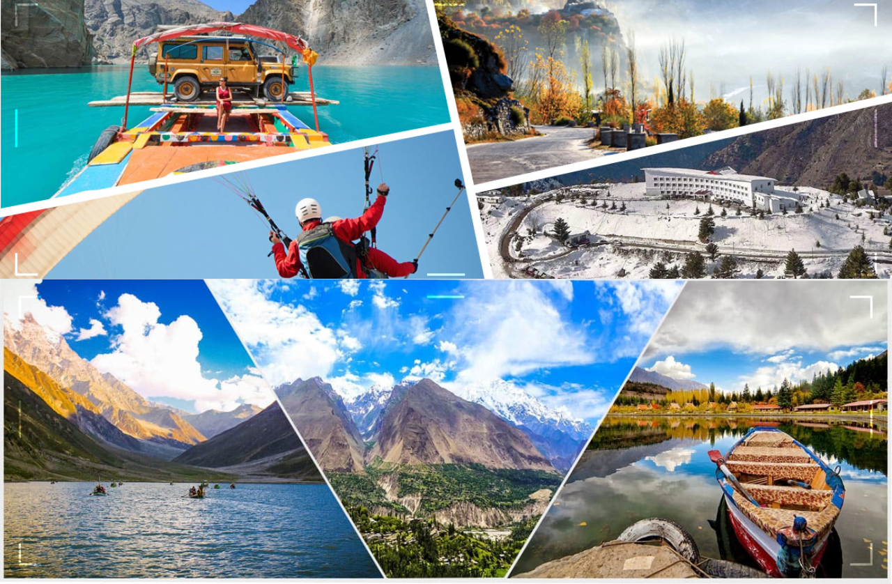Pakistan tour destinations - mountains, lakes and adventure activities